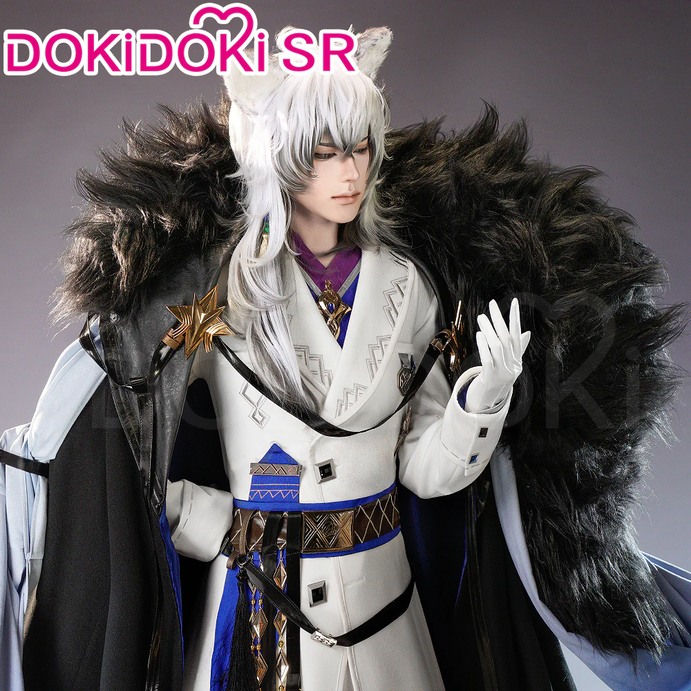 【Size S-XL】DokiDoki-SR Game Arknights Cosplay Silverash the Reignfrost Costume Enciodes Silverash - Image 3