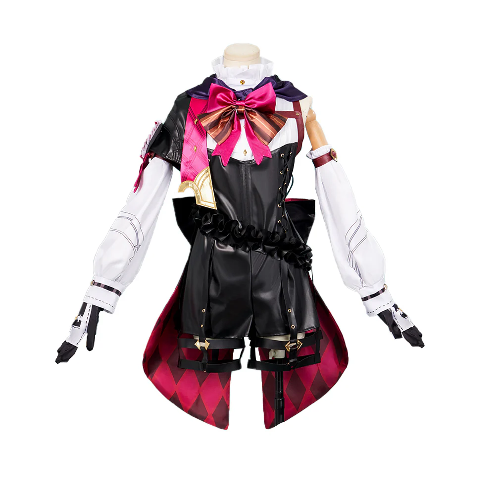 【Ready For Ship】【Last Batch】【Size XS-3XL】DokiDoki-N Game Genshin Impact Cosplay Fontaine Lyney Costume - Image 5