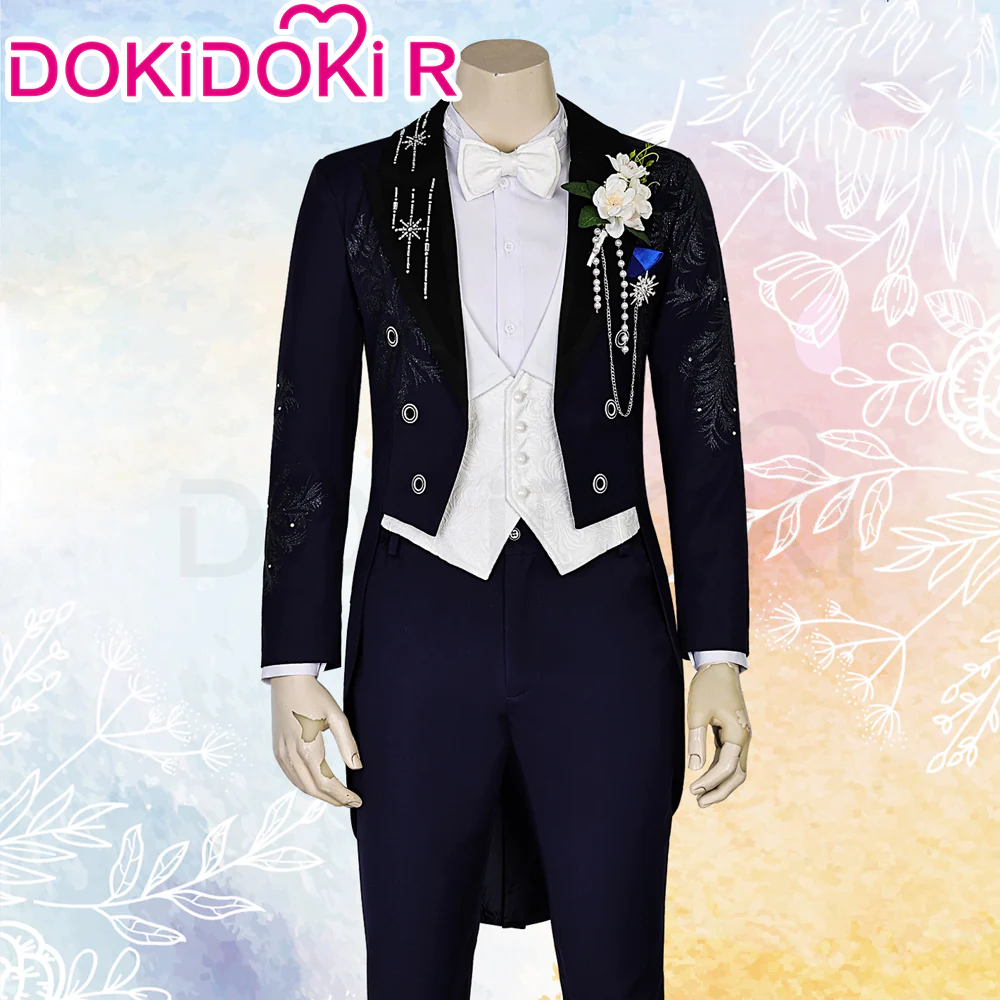【Size XS-2XL】DokiDoki-R Game Love And Deepspace Cosplay Zayne Costume Gentle Melt Wedding Suit