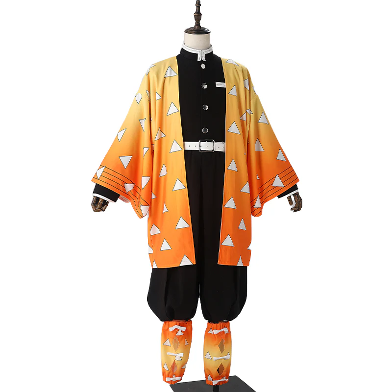 【Size XS-2XL】DokiDoki-R Anime Cosplay Costume Men Yellow Kimono - Image 6