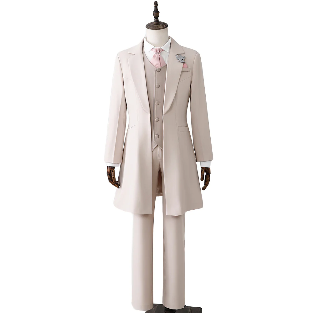【Size XS-2XL】DokiDoki-R Anime Cosplay Khaki Suit Costume - Image 5