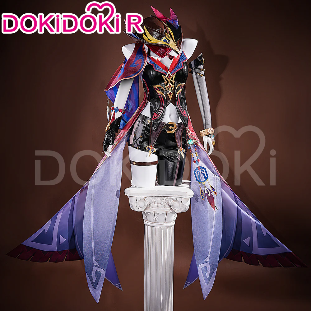 【Size XS-2XL】DokiDoki-R Game Genshin Impact Cosplay Chasca Costume Natlan - Image 5