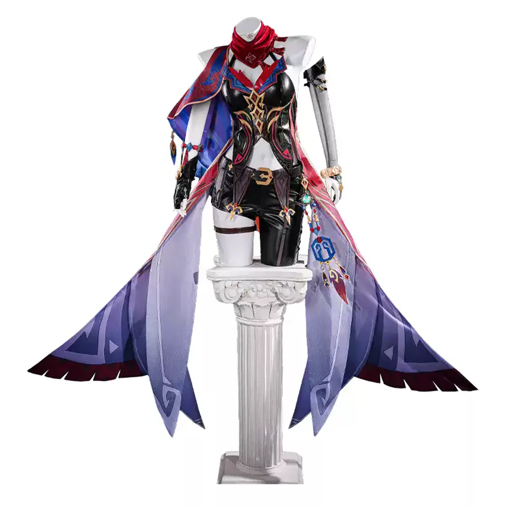 【Size XS-2XL】DokiDoki-R Game Genshin Impact Cosplay Chasca Costume Natlan - Image 9
