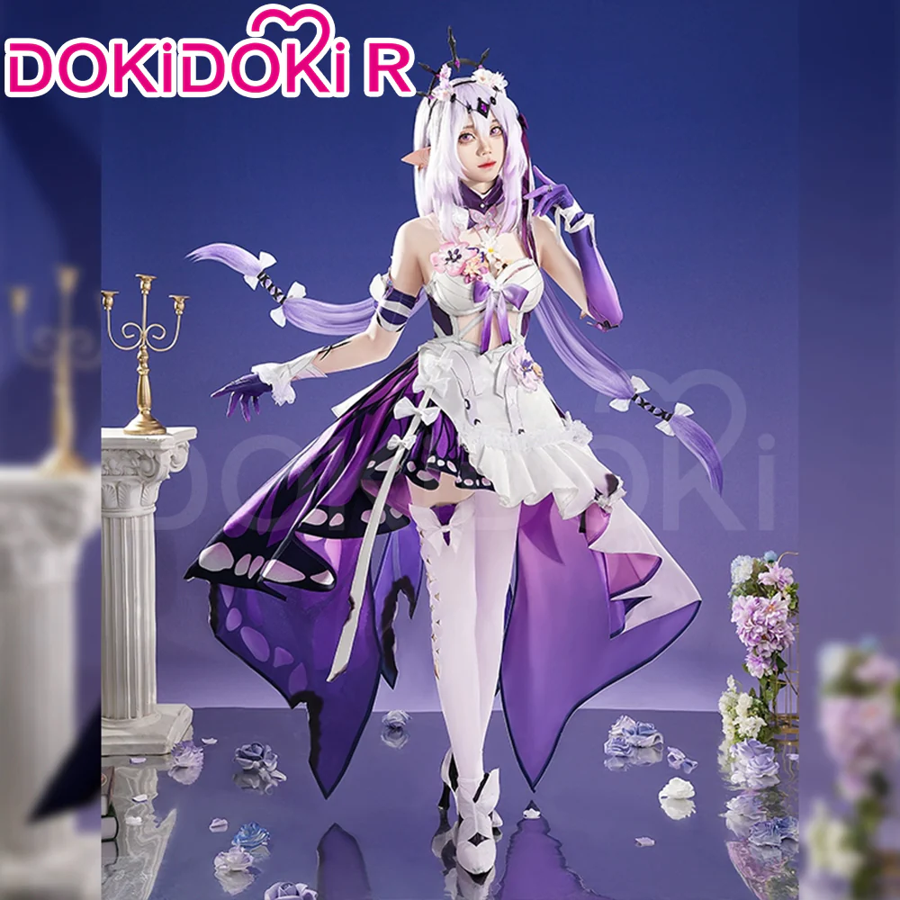【Ready For Ship】【Last Batch】【Size XS-2XL】DokiDoki-R Game Honkai: Star Rail Cosplay Castorice Costume - Image 3