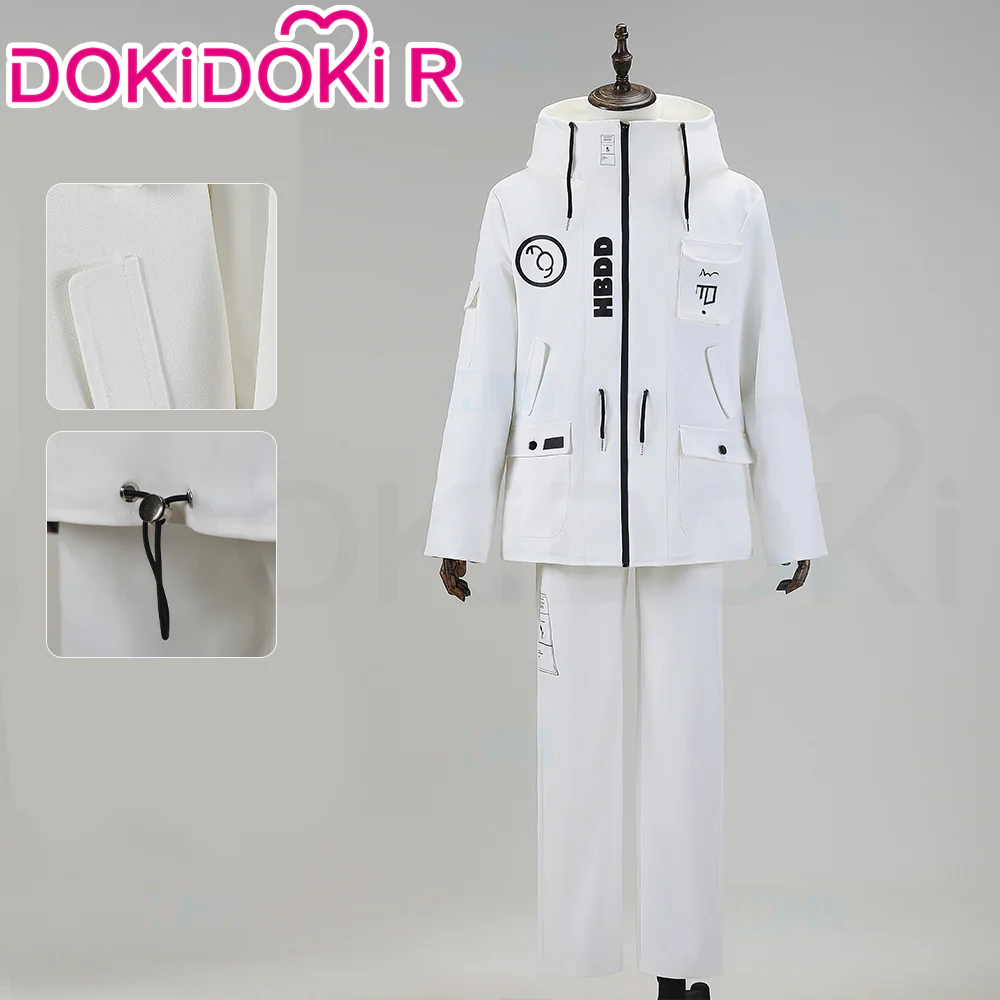 【Size XS-2XL】DokiDoki-R Game The Hundred Line Last Defense Academy Cosplay Aotsuki Eito Costume Uniform