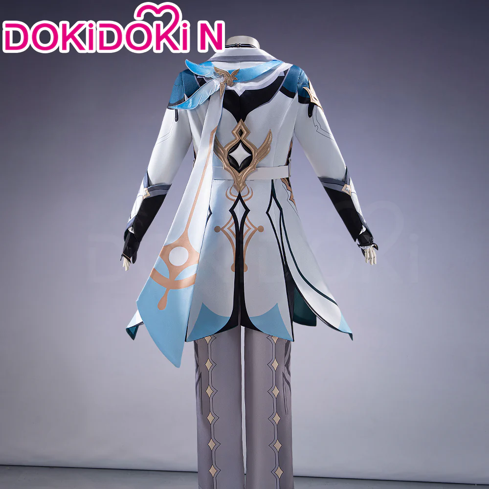 【Size XS-3XL】DokiDoki-N Game Genshin Impact Cosplay Traveler Aether Costume Kong As Heaven and Earth Are Made Anew - Image 2