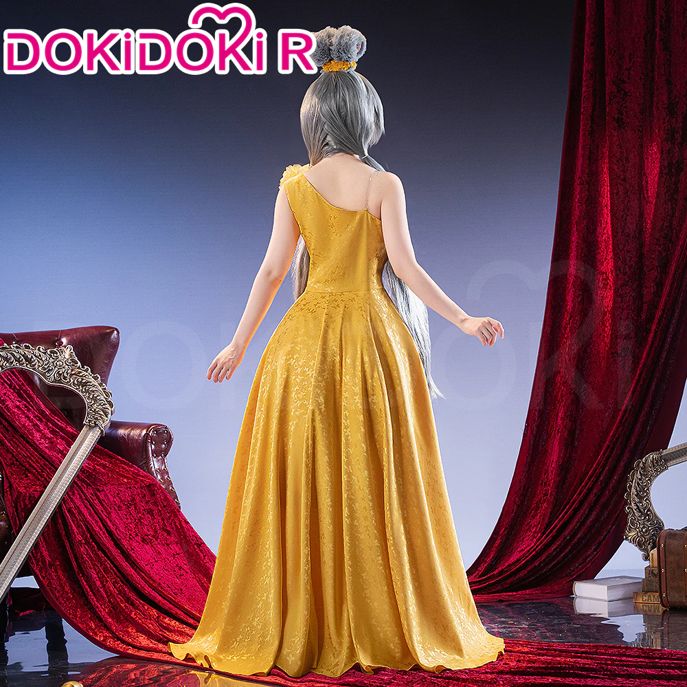 【Ready For Ship】【Size S-2XL】DokiDoki-R Anime Cosplay Costume Rabbit Yellow Dress - Image 3