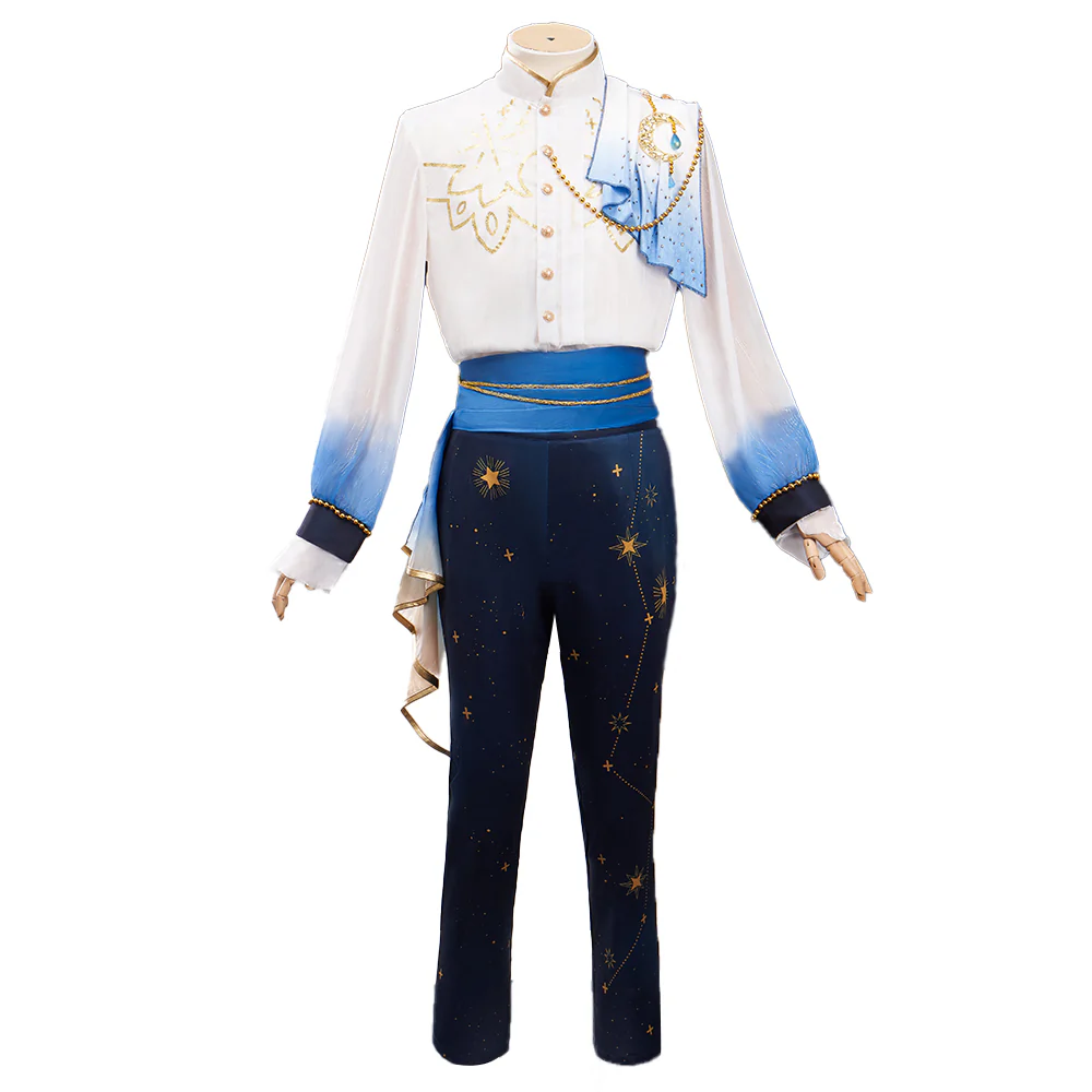 【Partial Size Ready For Ship】【Size XS-3XL】DokiDoki-R Game Ensemble Stars Knights Fine Starlight Parade Cosplay Tsukinaga Leo / Tenshouin Eichi Costume - Image 5