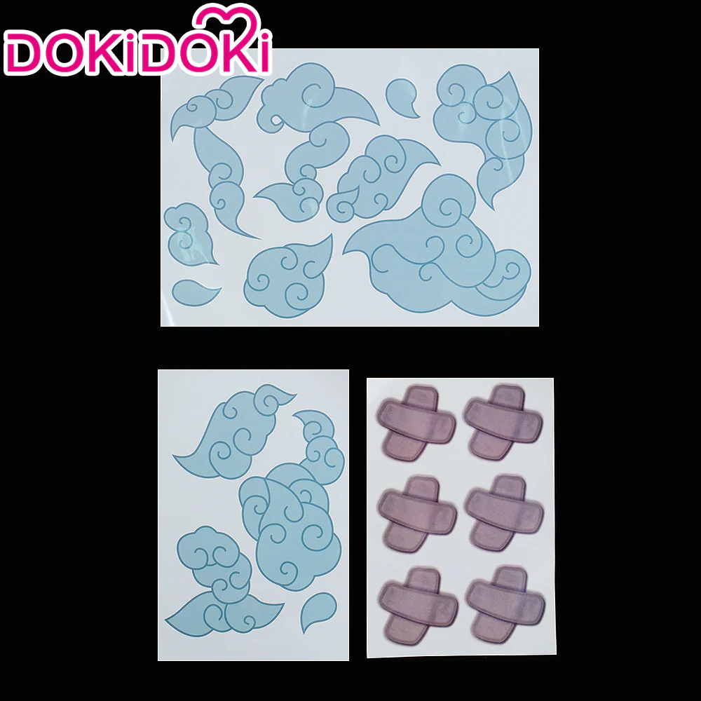 【Ready For Ship】【Size XS-2XL 】DokiDoki-R Game Cosplay Cosplay Costume / Tattoo Sticker - Image 10