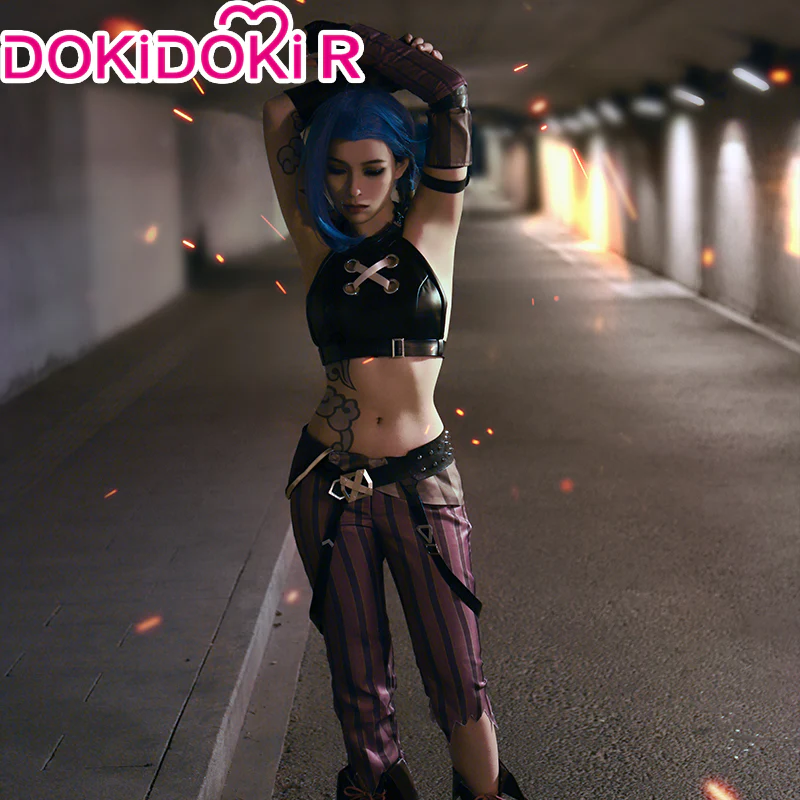 【Ready For Ship】【Size XS-2XL 】DokiDoki-R Game Cosplay Cosplay Costume / Tattoo Sticker - Image 3