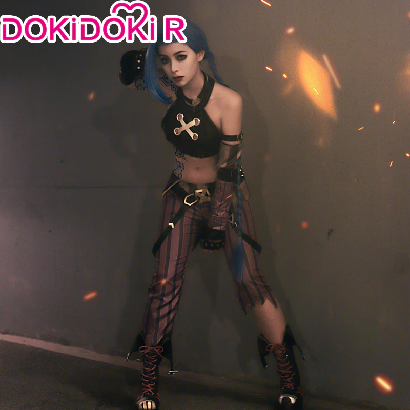 【Ready For Ship】【Size XS-2XL 】DokiDoki-R Game Cosplay Cosplay Costume / Tattoo Sticker - Image 5