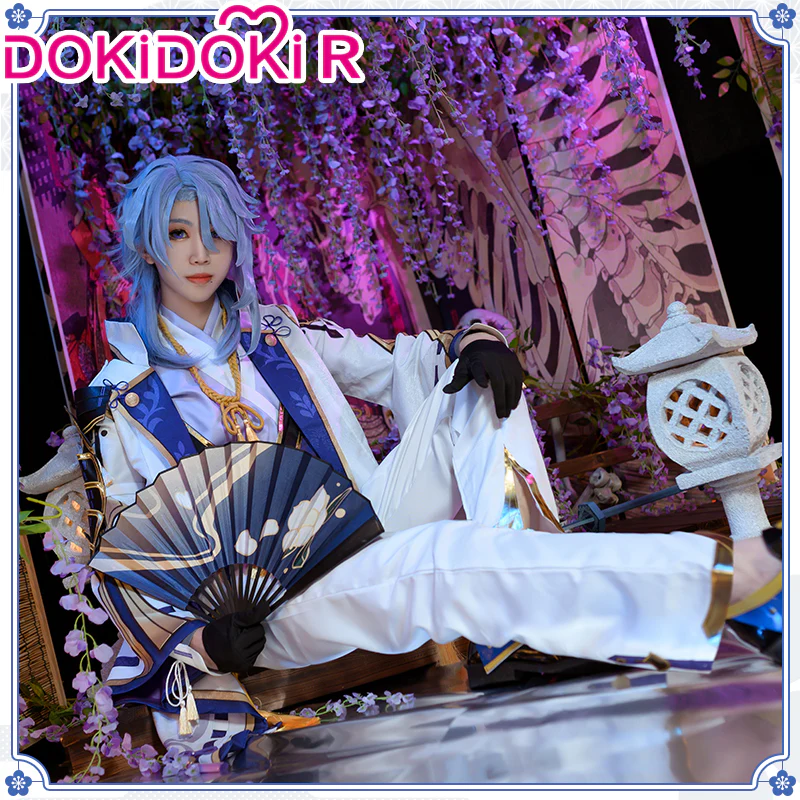 【Ready For Ship】【Last Batch】DokiDoki-R Game Genshin Impact Cosplay Kamisato Ayato Costume - Image 2