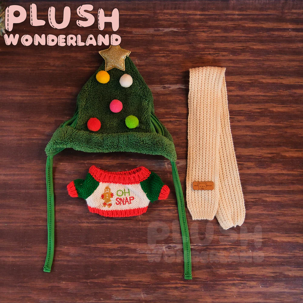 【US LOCAL SHIPPING】【Pay $1 More Get Clothes】【Consignment Sales】 PLUSH WONDERLAND Christmas and New Year Cape Doll Clothes 20CM - Image 5