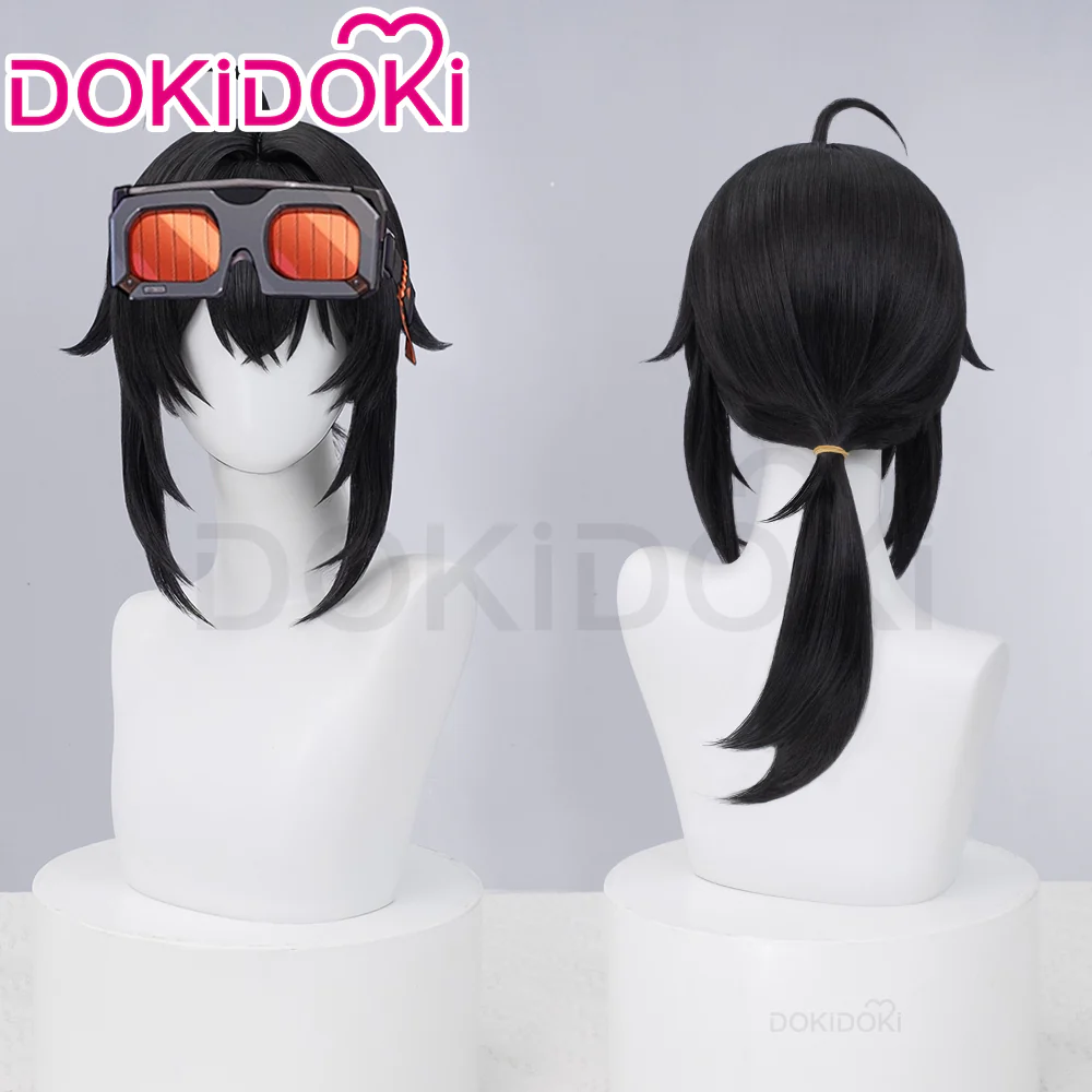 【US LOCAL SHIPPING 】DokiDoki Game Zenless Zone Zero Cosplay Grace Howard Wig Long Straight Black Hair