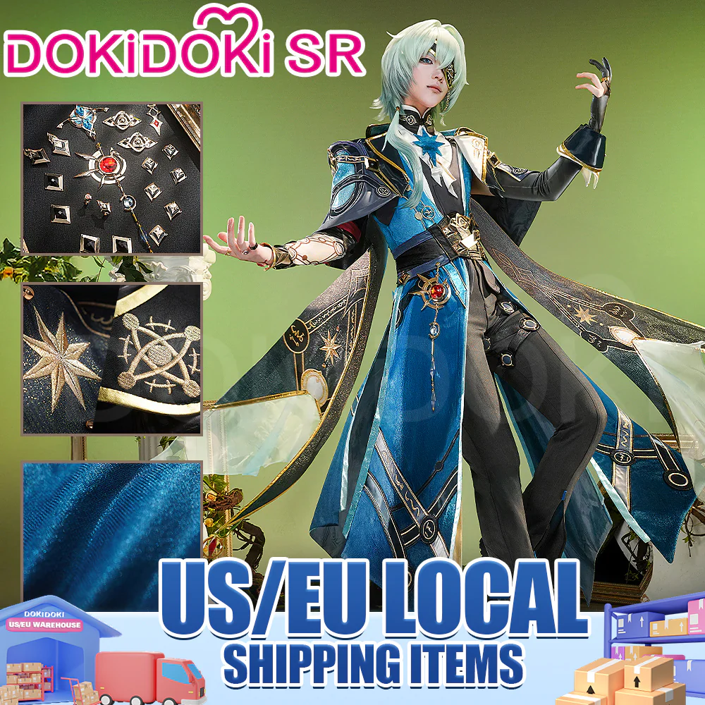 【US LOCAL SHIPPING】 DokiDoki-SR Game Honkai: Star Rail Cosplay Anaxa Costume