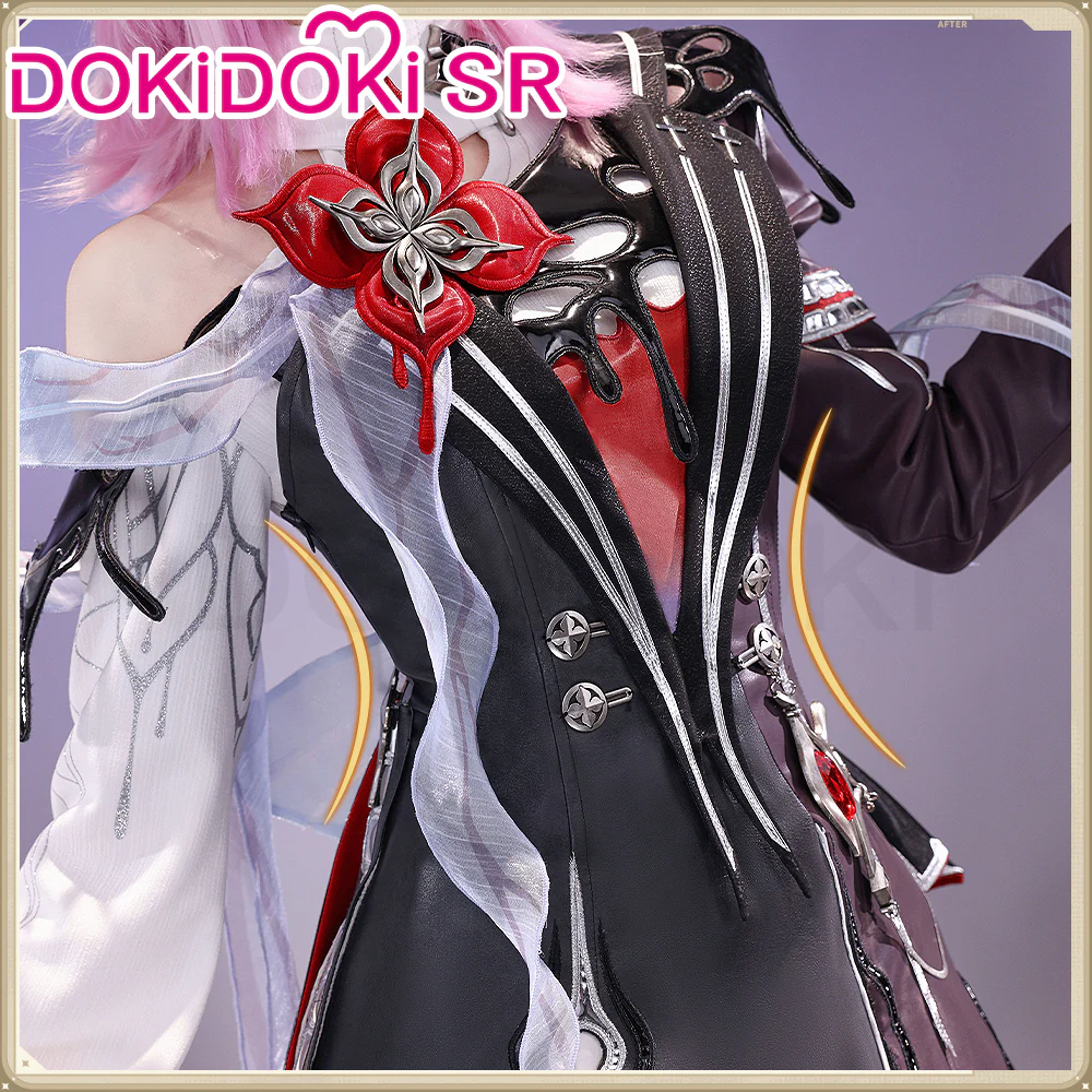【US LOCAL SHIPPING 】【Size S-2XL】DokiDoki-SR Game Honkai: Star Rail Cosplay Evernight Costume March 7th SP - Image 3