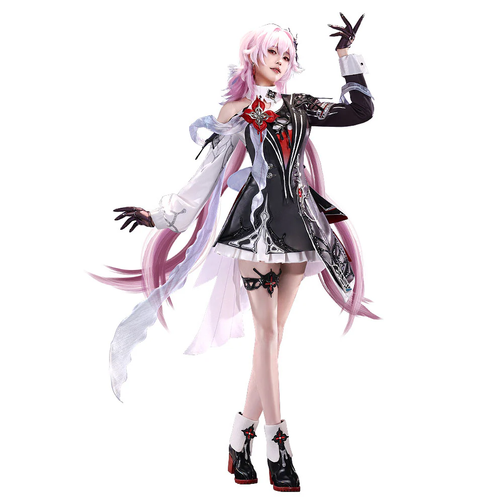 【US LOCAL SHIPPING 】【Size S-2XL】DokiDoki-SR Game Honkai: Star Rail Cosplay Evernight Costume March 7th SP - Image 8