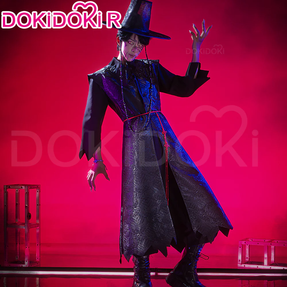 【Ready For Ship】【Size S-3XL】【Last Batch】DokiDoki-R Movie Anime KPOP KILLER Cosplay Black Costume - Image 5
