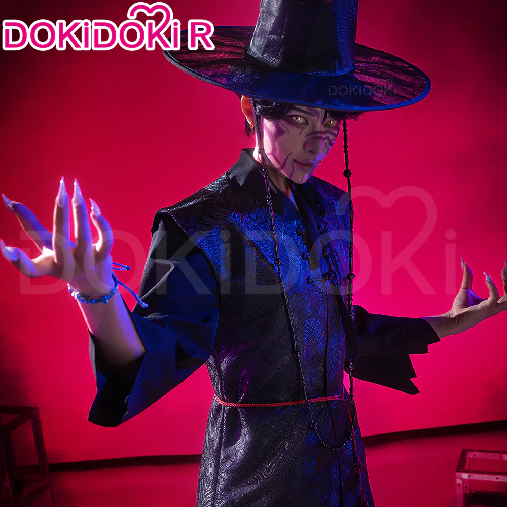 【Ready For Ship】【Size S-3XL】【Last Batch】DokiDoki-R Movie Anime KPOP KILLER Cosplay Black Costume - Image 6