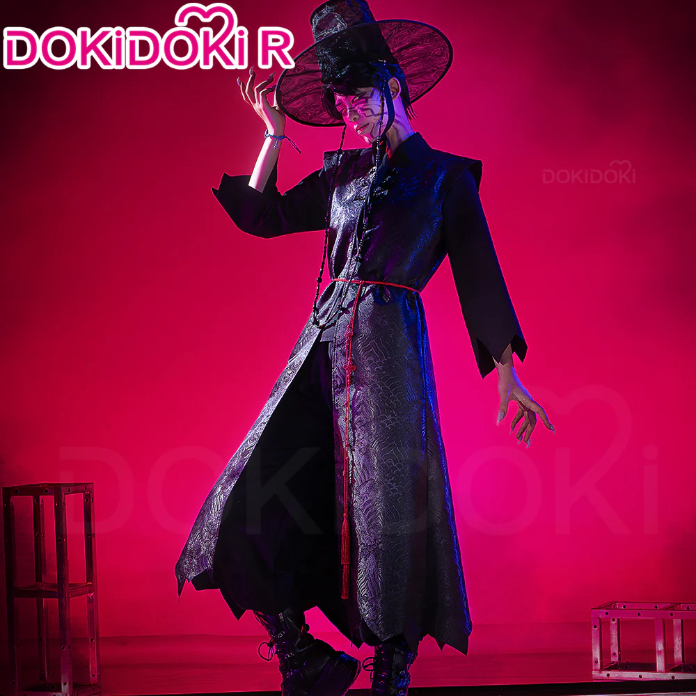 【Ready For Ship】【Size S-3XL】【Last Batch】DokiDoki-R Movie Anime KPOP KILLER Cosplay Black Costume - Image 7