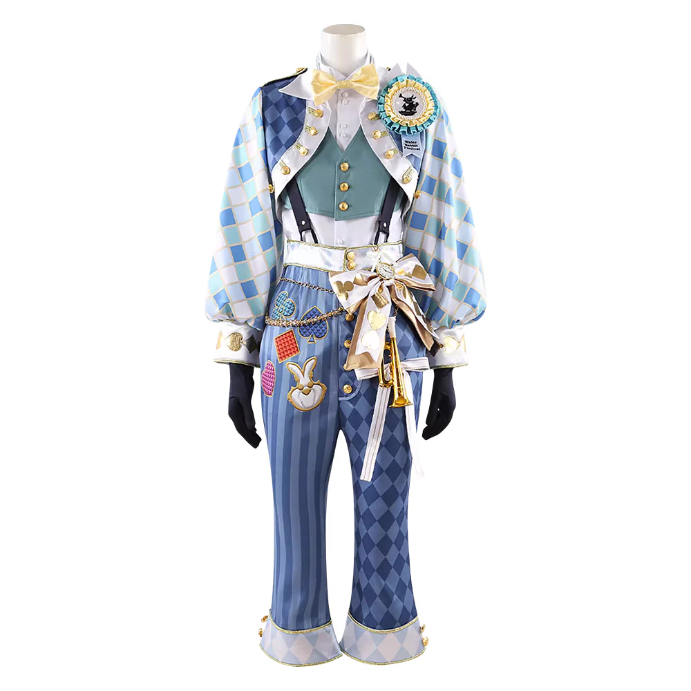 【Size XS-3XL】DokiDoki-R Game Cosplay Costume The Queendom of Roses' White Rabbit Festival - Image 6